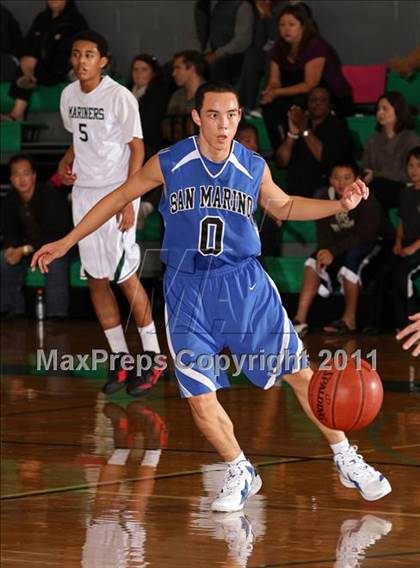 Thumbnail 3 in San Marino vs. St. Monica (Tip-Off Classic) photogallery.