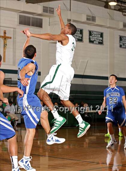 Thumbnail 2 in San Marino vs. St. Monica (Tip-Off Classic) photogallery.