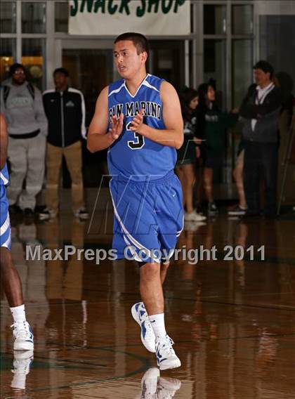 Thumbnail 2 in San Marino vs. St. Monica (Tip-Off Classic) photogallery.