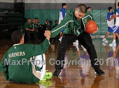 Thumbnail 3 in San Marino vs. St. Monica (Tip-Off Classic) photogallery.