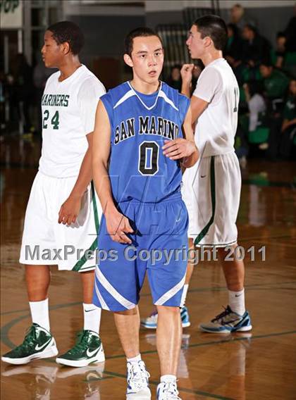 Thumbnail 1 in San Marino vs. St. Monica (Tip-Off Classic) photogallery.