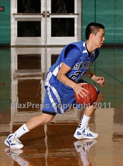Thumbnail 3 in San Marino vs. St. Monica (Tip-Off Classic) photogallery.