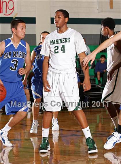 Thumbnail 1 in San Marino vs. St. Monica (Tip-Off Classic) photogallery.