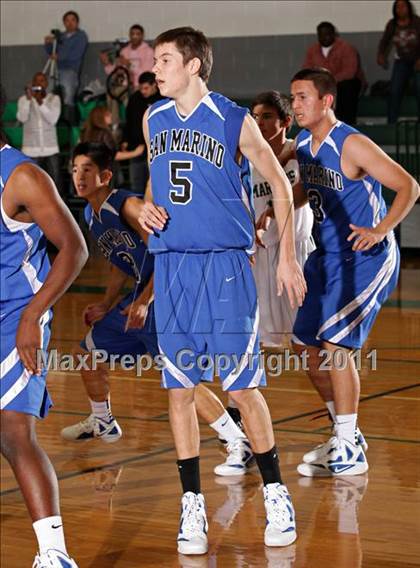 Thumbnail 3 in San Marino vs. St. Monica (Tip-Off Classic) photogallery.