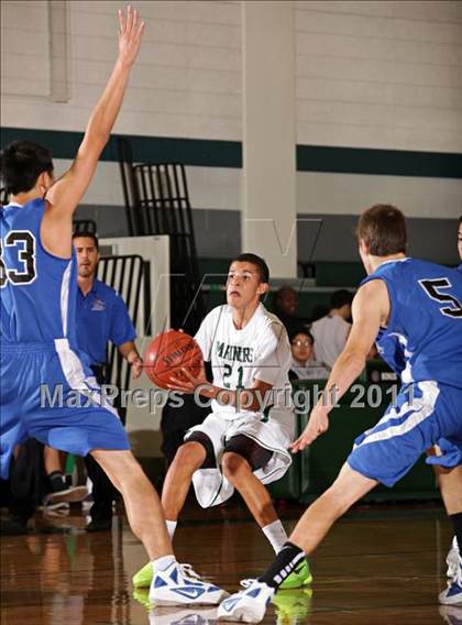 Thumbnail 2 in San Marino vs. St. Monica (Tip-Off Classic) photogallery.