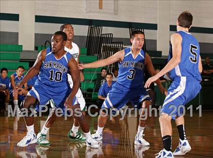 Thumbnail 1 in San Marino vs. St. Monica (Tip-Off Classic) photogallery.