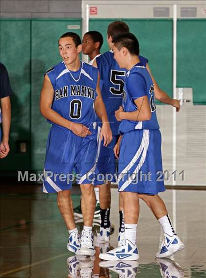 Thumbnail 2 in San Marino vs. St. Monica (Tip-Off Classic) photogallery.