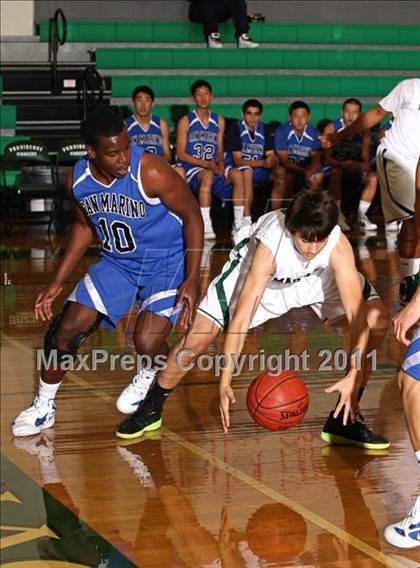 Thumbnail 2 in San Marino vs. St. Monica (Tip-Off Classic) photogallery.