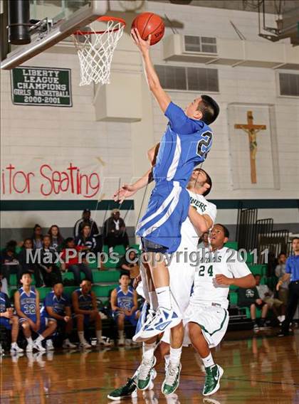 Thumbnail 3 in San Marino vs. St. Monica (Tip-Off Classic) photogallery.