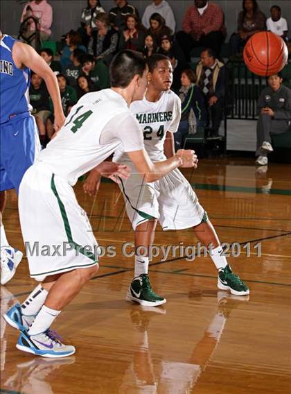 Thumbnail 3 in San Marino vs. St. Monica (Tip-Off Classic) photogallery.