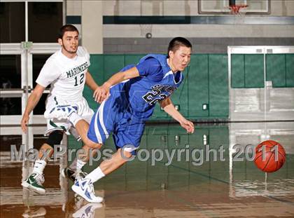 Thumbnail 1 in San Marino vs. St. Monica (Tip-Off Classic) photogallery.