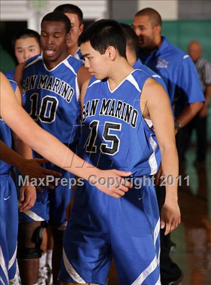 Thumbnail 2 in San Marino vs. St. Monica (Tip-Off Classic) photogallery.