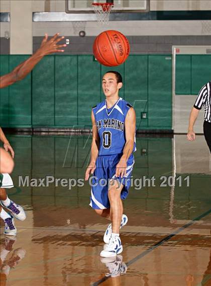 Thumbnail 1 in San Marino vs. St. Monica (Tip-Off Classic) photogallery.