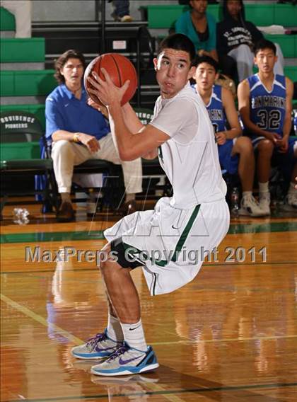 Thumbnail 2 in San Marino vs. St. Monica (Tip-Off Classic) photogallery.