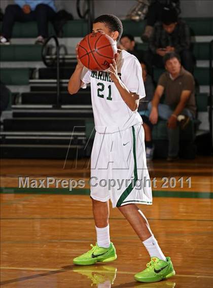 Thumbnail 2 in San Marino vs. St. Monica (Tip-Off Classic) photogallery.