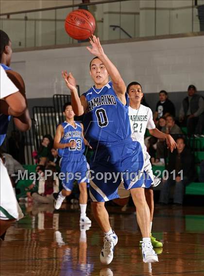 Thumbnail 3 in San Marino vs. St. Monica (Tip-Off Classic) photogallery.
