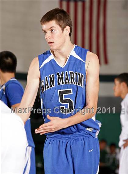 Thumbnail 1 in San Marino vs. St. Monica (Tip-Off Classic) photogallery.
