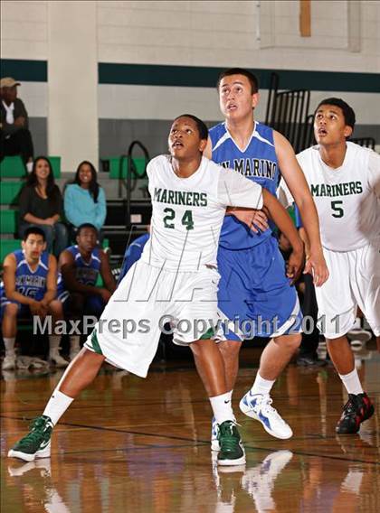 Thumbnail 2 in San Marino vs. St. Monica (Tip-Off Classic) photogallery.