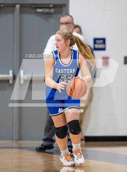 Thumbnail 2 in Eastern Hancock vs. Triton Central (IHSAA 2A Sectional semifinal playoff) photogallery.