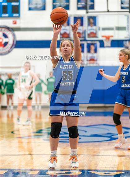Thumbnail 2 in Eastern Hancock vs. Triton Central (IHSAA 2A Sectional semifinal playoff) photogallery.