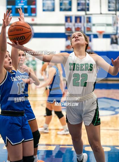 Thumbnail 1 in Eastern Hancock vs. Triton Central (IHSAA 2A Sectional semifinal playoff) photogallery.