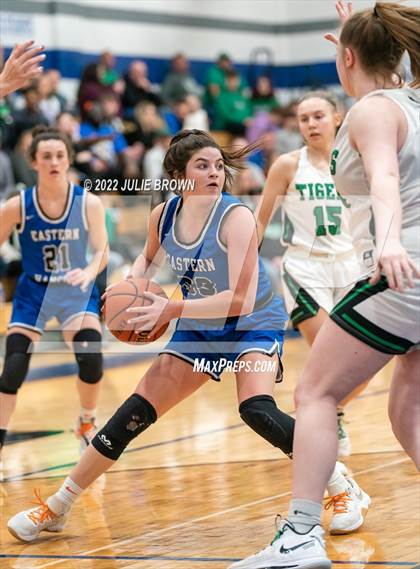 Thumbnail 2 in Eastern Hancock vs. Triton Central (IHSAA 2A Sectional semifinal playoff) photogallery.