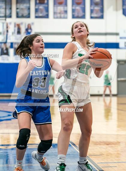 Thumbnail 2 in Eastern Hancock vs. Triton Central (IHSAA 2A Sectional semifinal playoff) photogallery.