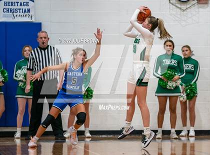 Thumbnail 3 in Eastern Hancock vs. Triton Central (IHSAA 2A Sectional semifinal playoff) photogallery.