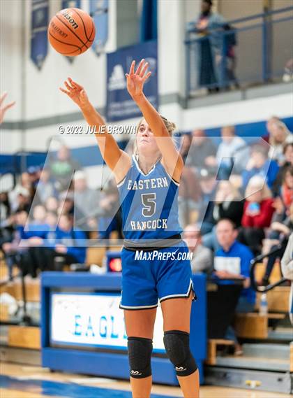 Thumbnail 1 in Eastern Hancock vs. Triton Central (IHSAA 2A Sectional semifinal playoff) photogallery.