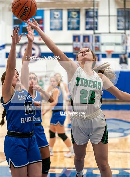 Thumbnail 2 in Eastern Hancock vs. Triton Central (IHSAA 2A Sectional semifinal playoff) photogallery.