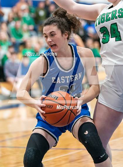 Thumbnail 2 in Eastern Hancock vs. Triton Central (IHSAA 2A Sectional semifinal playoff) photogallery.