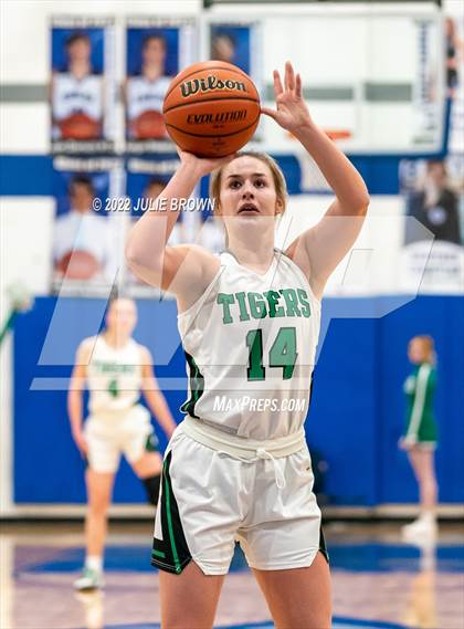 Thumbnail 1 in Eastern Hancock vs. Triton Central (IHSAA 2A Sectional semifinal playoff) photogallery.