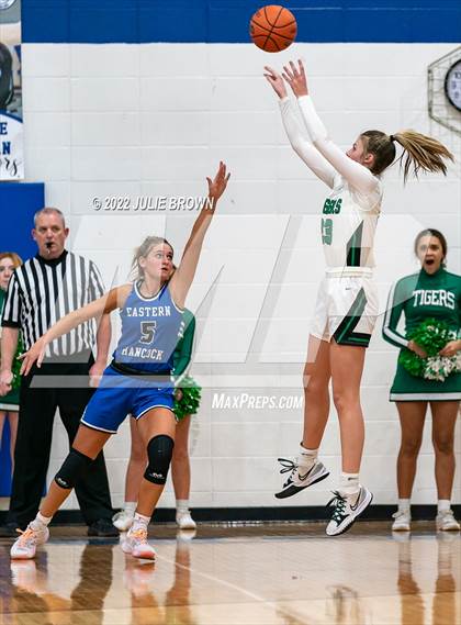 Thumbnail 3 in Eastern Hancock vs. Triton Central (IHSAA 2A Sectional semifinal playoff) photogallery.