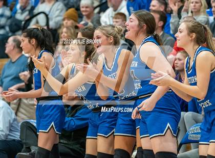 Thumbnail 2 in Eastern Hancock vs. Triton Central (IHSAA 2A Sectional semifinal playoff) photogallery.