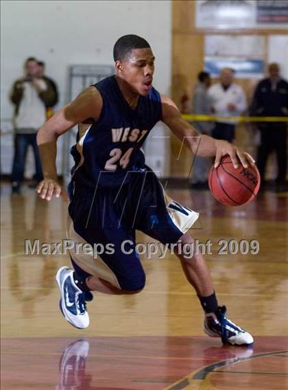 Thumbnail 2 in West @ Lincoln (Modesto Christian Holiday Hoops)  photogallery.
