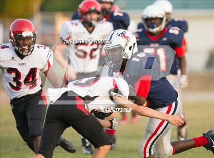 Thumbnail 1 in JV: Terry Sanford vs. Rolesville photogallery.