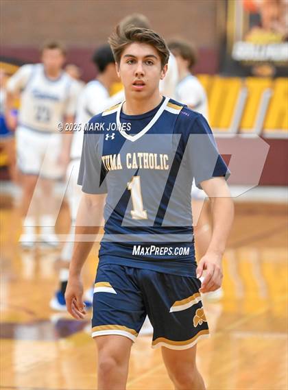 Thumbnail 1 in Valley Christian vs. Yuma Catholic (AIA Copper Semifinal) photogallery.