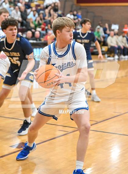 Thumbnail 1 in Valley Christian vs. Yuma Catholic (AIA Copper Semifinal) photogallery.