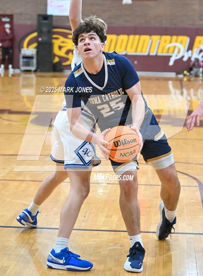 Thumbnail 3 in Valley Christian vs. Yuma Catholic (AIA Copper Semifinal) photogallery.