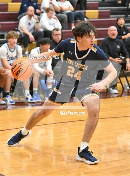 Thumbnail 3 in Valley Christian vs. Yuma Catholic (AIA Copper Semifinal) photogallery.