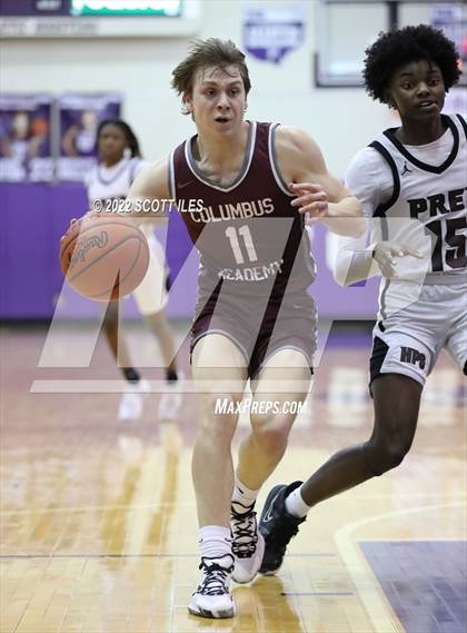 Thumbnail 3 in Columbus Academy vs. Harvest Prep (OHSAA D3 District Semifinal) photogallery.
