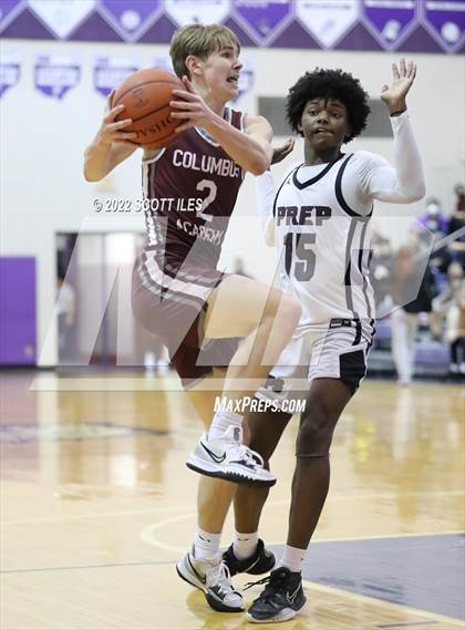 Thumbnail 3 in Columbus Academy vs. Harvest Prep (OHSAA D3 District Semifinal) photogallery.