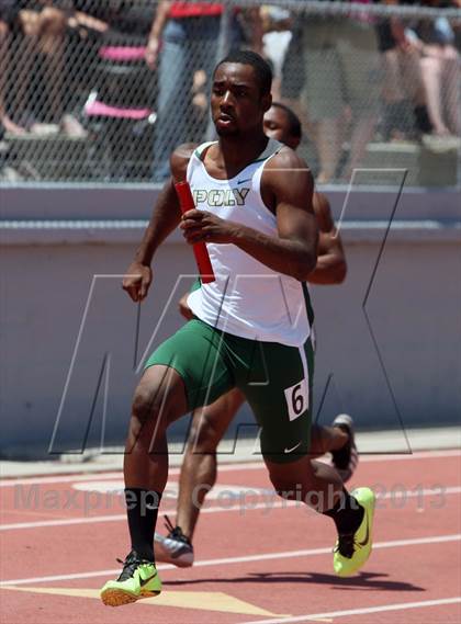 Thumbnail 1 in CIF SS Track and Field Finals (Boys Track Events) photogallery.