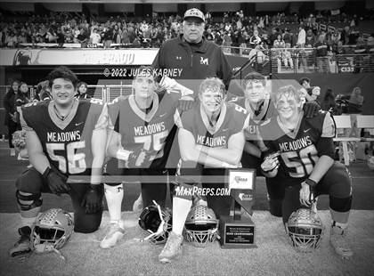 Thumbnail 1 in Lincoln County vs The Meadows (NIAA 2A State Finals) photogallery.