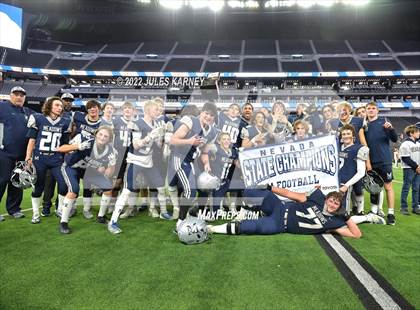 Thumbnail 2 in Lincoln County vs The Meadows (NIAA 2A State Finals) photogallery.
