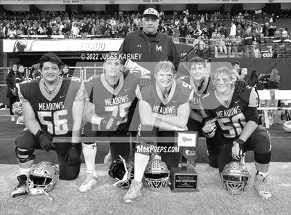 Thumbnail 2 in Lincoln County vs The Meadows (NIAA 2A State Finals) photogallery.