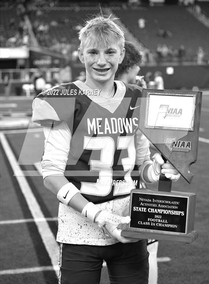 Thumbnail 1 in Lincoln County vs The Meadows (NIAA 2A State Finals) photogallery.