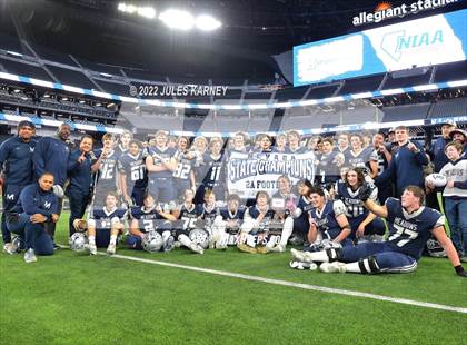 Thumbnail 1 in Lincoln County vs The Meadows (NIAA 2A State Finals) photogallery.
