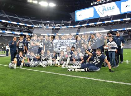 Thumbnail 3 in Lincoln County vs The Meadows (NIAA 2A State Finals) photogallery.