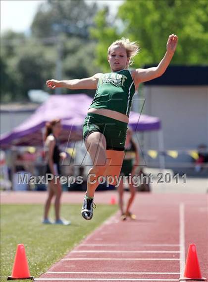 Thumbnail 1 in CIF NS D1 Track & Field Championships (Girls Long Jump) photogallery.